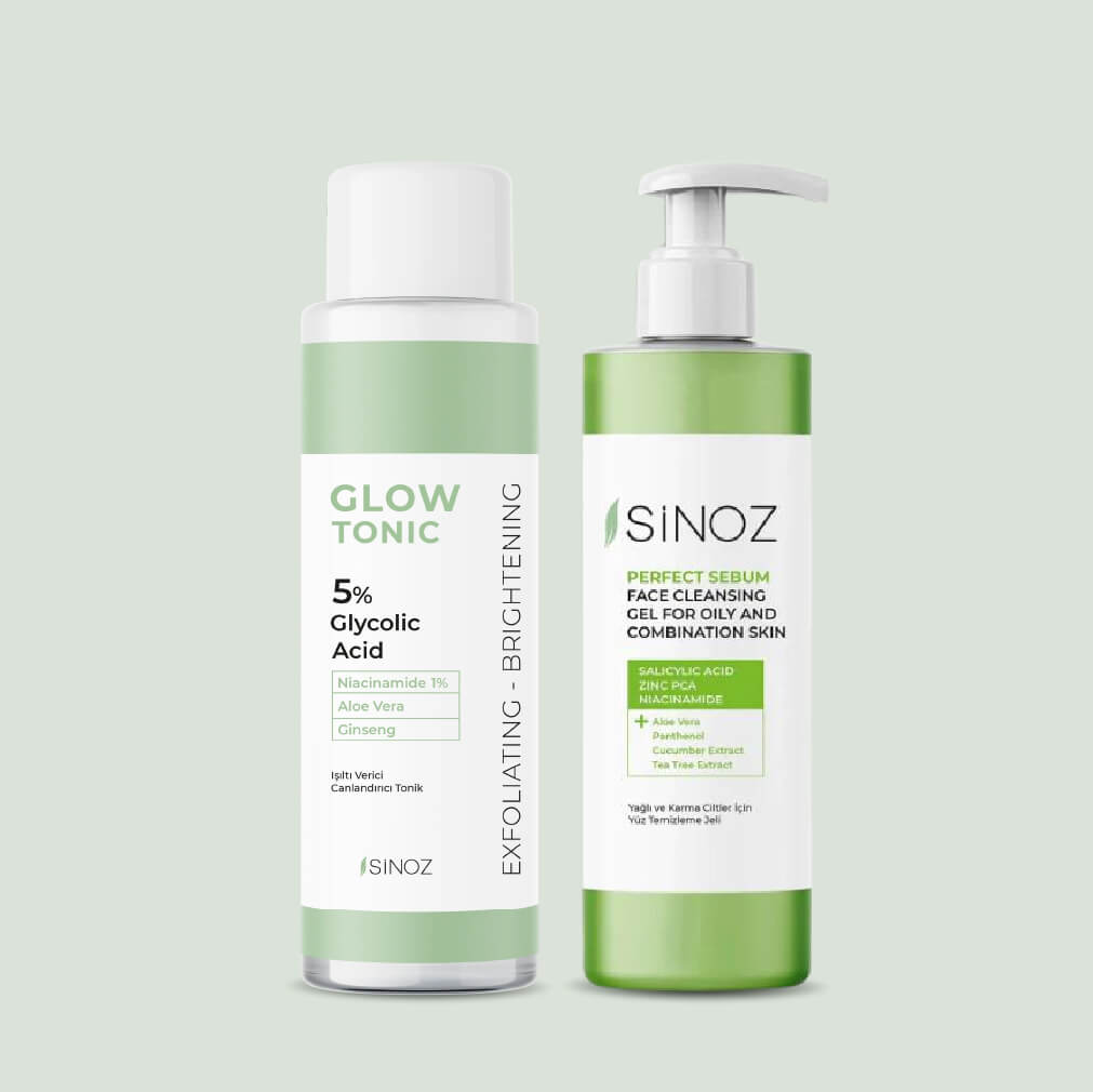 Sinoz Perfect Sebum Face Cleaning Gel & Glow Tonic