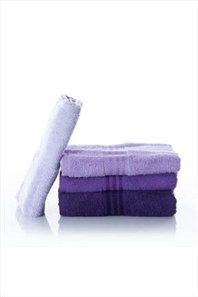 Set of 4 Towels Lilac