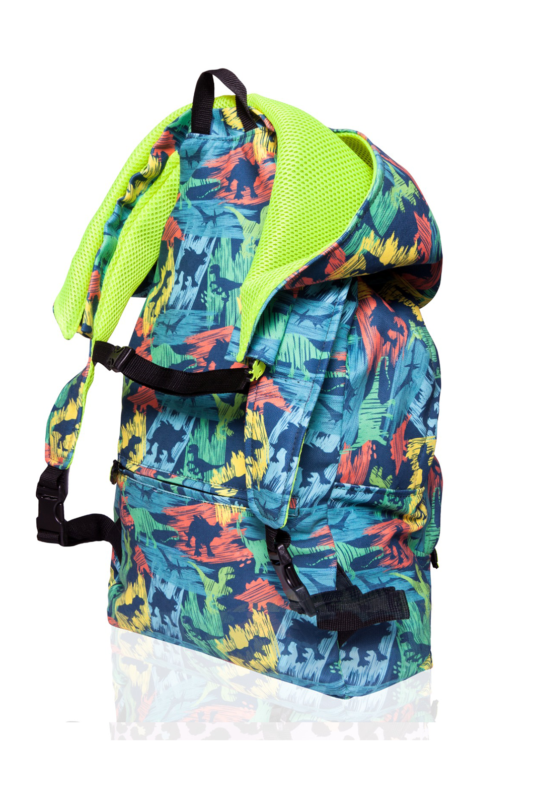 Ikigai The City Stroke Dino Removable Hooded Backpack