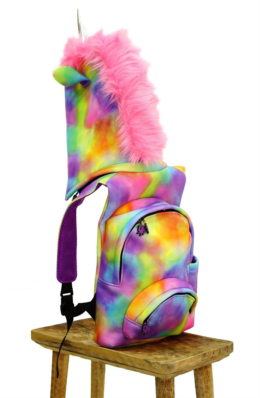 Ikigai The City Unicorn Children's Removable Hooded Backpack