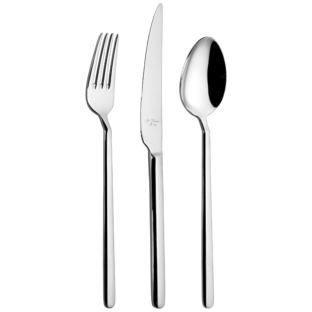 Aryıldız Style Prestige 89 Piece Fork Spoon Knife Set with Storage