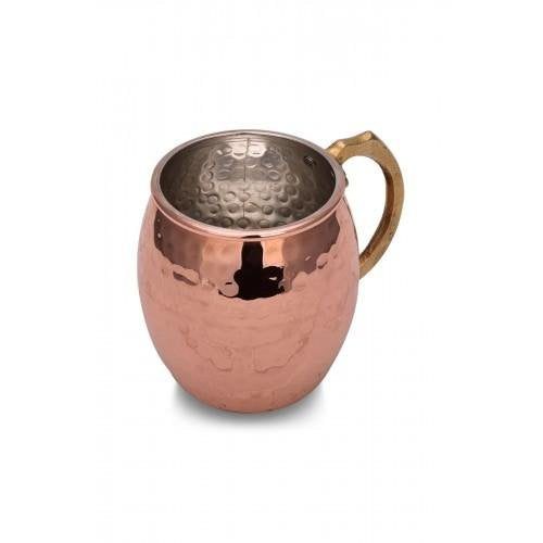 Turna Copper Riva Glass Hand Forged 550 Ml Red Turna0466-1