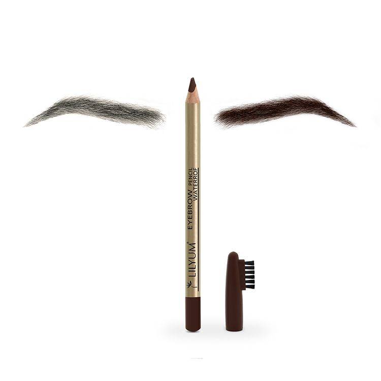 Elegance Defined: Lilyum Eyebrow Pencil in Rich Brown - Shade No: 111