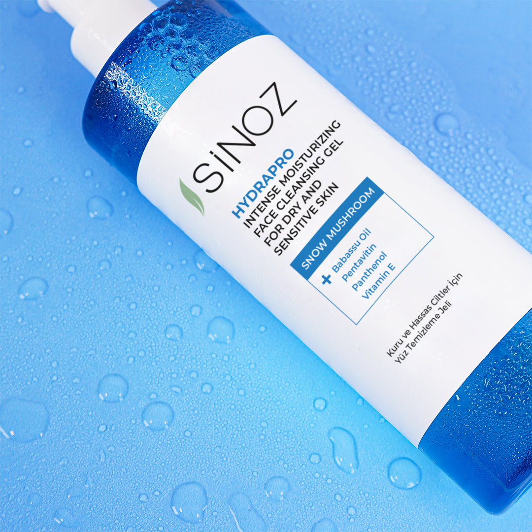 Sinoz Hydrapro Intense Moisturizing Face Cleansing Gel for Dry and Sensitive Skin