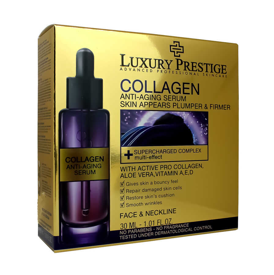 Revitalize Your Skin with Luxury Prestige Collagen Face and Neck Serum - 30ml