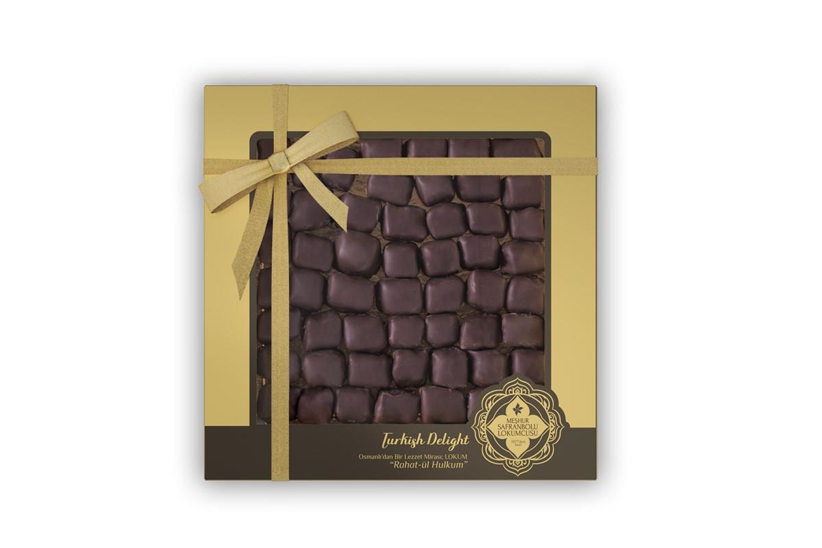 Chocolate Hazelnut Turkish Delight Acetate Box