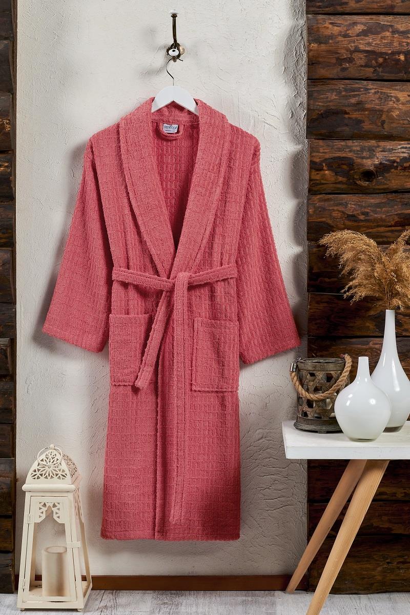 Elevate Your Daily Routine with the Semecca Cotton Shawl Collar Buckle Bathrobe