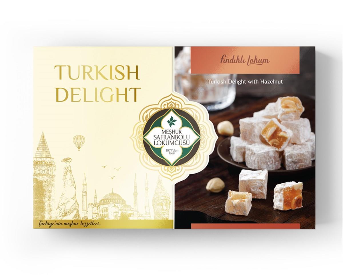 Hazelnut Turkish Delight