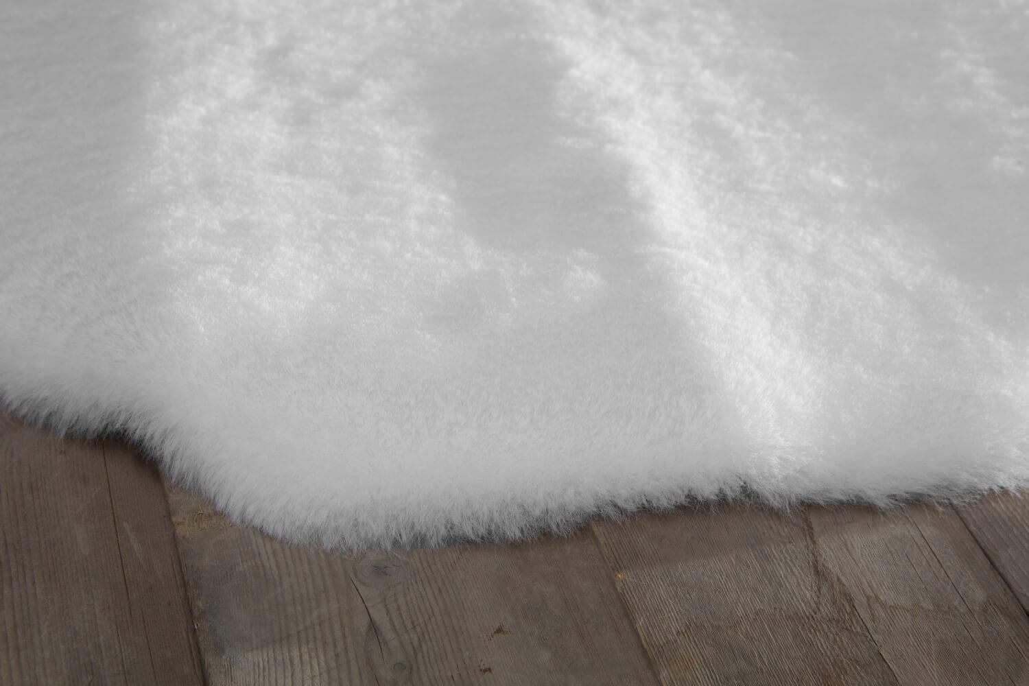 Jassrug Fur Fleece Carpet 70x100 White