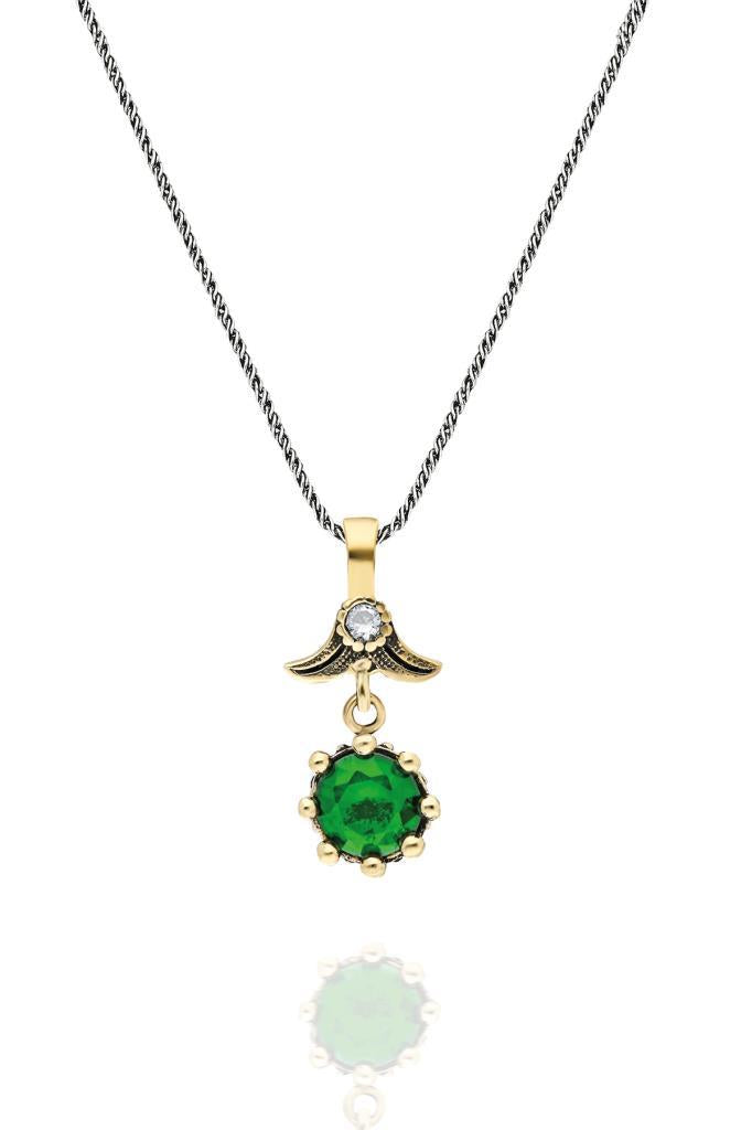 Light Green Jade Stone Authentic Silver Trio Set Jewelry