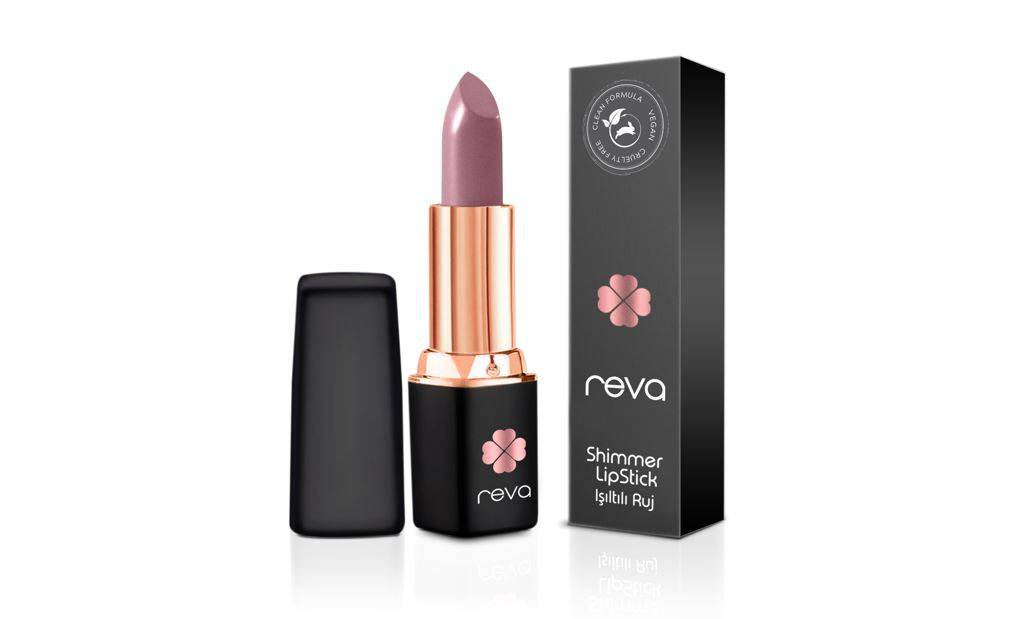 GLOWING ELEGANCE: Shimmer Lipstick Lilas - Shade No: 906 - Vegan & Clean Beauty
