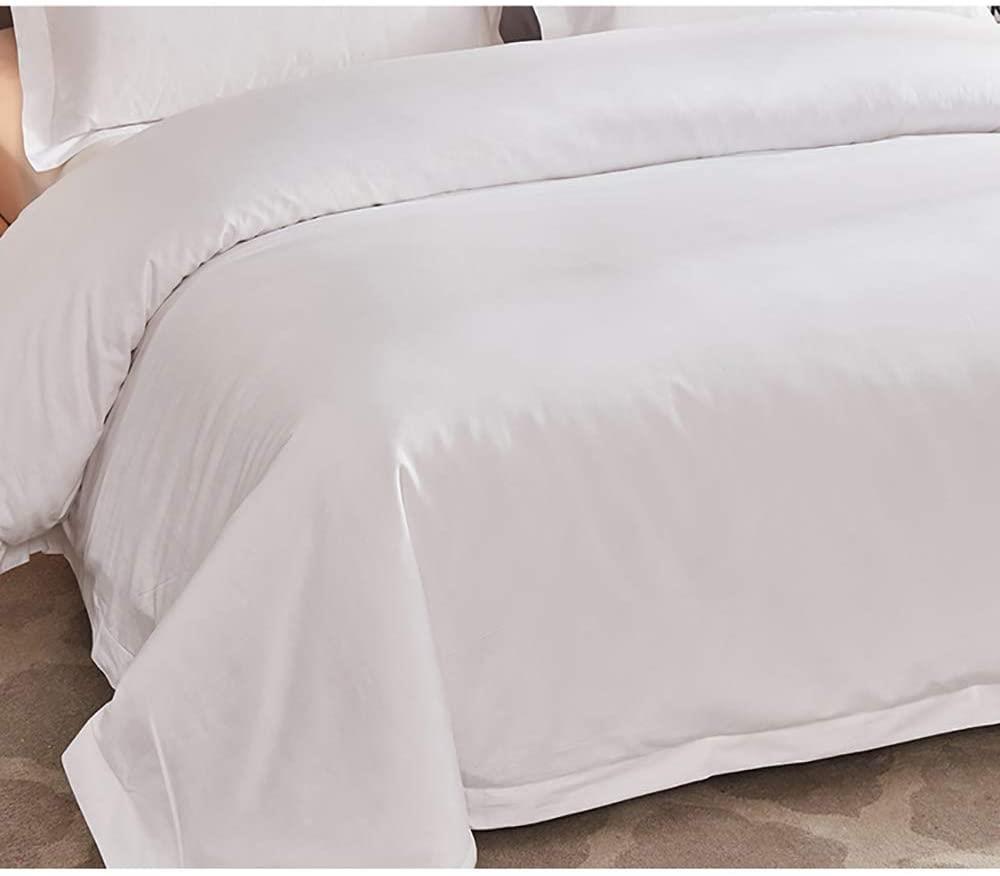Double Duvet Cover Set King Bed Sheet White