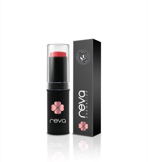 Reva Blush, Eyeshadow, Lip Color 3 in 1 Stick - Lip Cheek Eye Tint - No:110 - Vegan &amp; Clean Ingredients